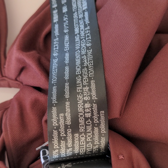 Zara brown one piece swimsuit,New, Small - Picture 12 of 12